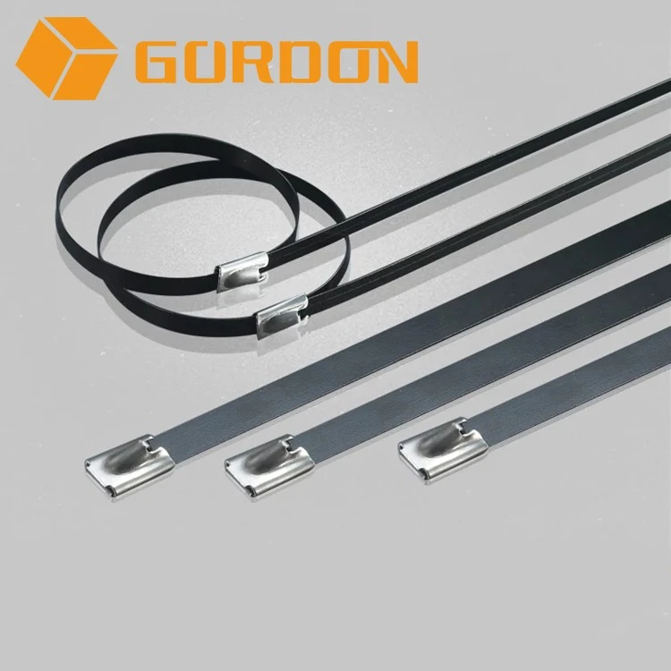 Cable Ties With Ball-Lock And Coating Cable Ties With Ball-Lock And Coating